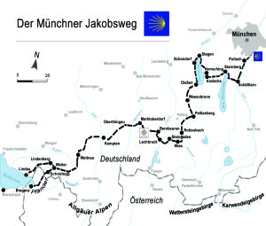 Der Münchner Jakobsweg